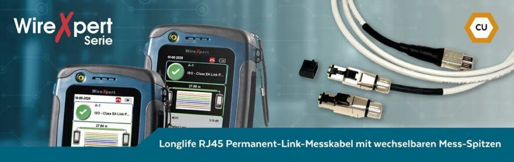 Softing IT Networks GmbH WireXpert Longlife Permanent Link Messkabel